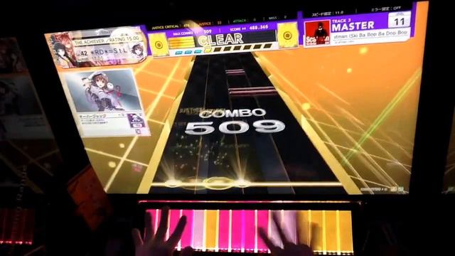 【CHUNITHM】Scatman (Ski Ba Bop Ba Dop Bop)/master(AJ)【我流運指】 смотреть онлайн