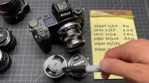 Lightweight wide angle lens — 21mm Zeiss vs. Voigtlander on Nikon Z6