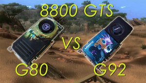 8800 GTS G80 vs G92 в 2022 (перезалив с Youtube)