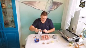 Шашлык из свинины - маринад в томатном соке с чесноком