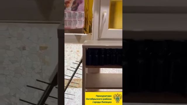 Незаконная торговля алкоголем в Липецком павильоне на Механизаторов