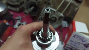 Коленвал Crank Shaft скутер Gy6-50 139 QMB