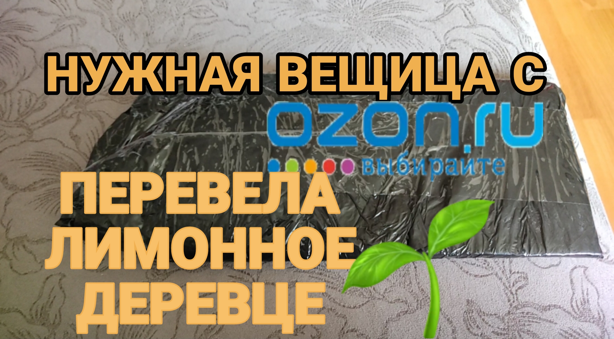 Покупка в ОЗОН. Лимон из косточки пропал