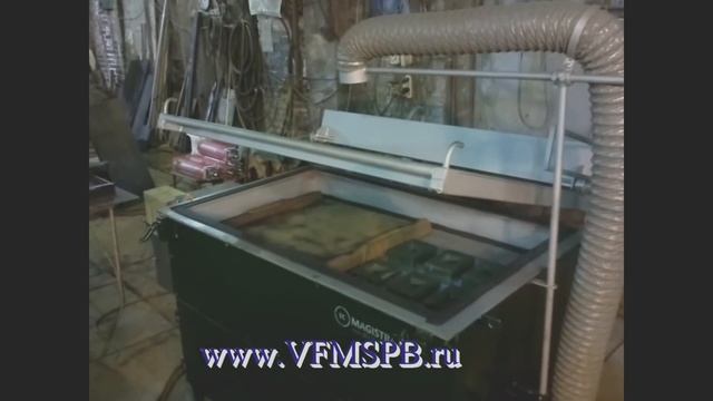 Вакуумно-формовочный станок Универсал 3. Vacuum forming machine Universal
