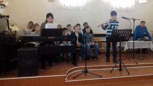 Христианская музыка. Как прекрасны в верху небеса. Флейта.