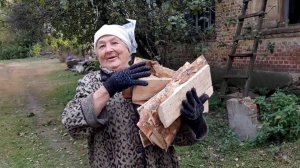 СЕГОДНЯ ПРИВЕЗЛИ МАШИНУ ДРОВ ДЛЯ ОЛЕСИ АНДРЕЕВНЫ!!!