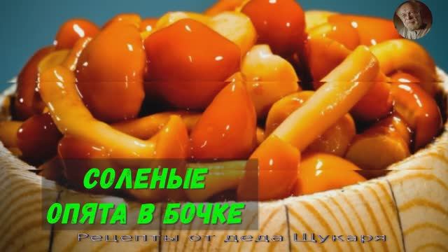 Классический рецепт от деда Щукаря. Соленые опята в бочке смотреть онлайн