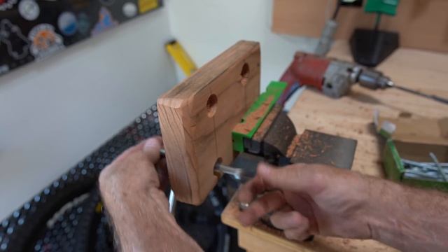 We mounted a bike stand to the ceiling and it rocks! смотреть онлайн