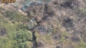 Удар FPV дроном по пехоте ВСУ на Запорожском напр/Strike at the AFU militants by FPV drone