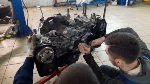 Выставление меток грм subaru legacy ej204 а нашем сервисе Fast Car