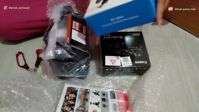 UNBOXING CAMERA CENON PowerShot G7X MARK III & Perlengkapan Vlogger смотреть онлайн