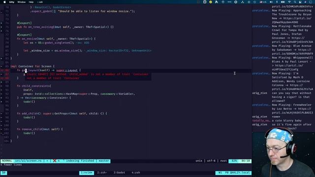 Game Dev | Rust | Godot | UI Layout #395 part 2 смотреть онлайн