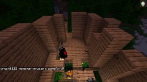 Пугаю друзей скином herobrine в Minecraft