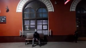 Видео из окна поезда