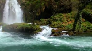 Шум водопада, с музыкой.Расслабляющий звук водопада, для долгого сна или отдыха после тяжелого дня.