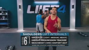 Liift4 - week 6 - 3 shoulders liift intervals