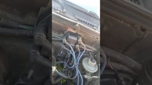 Нива Шевроле. Перенесён модуль зажигания.