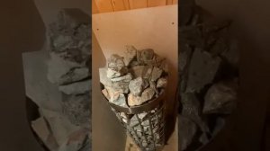 Электрокаменка с пароиспарителем, как подливать воду на горку камня? Электропечь для сауны 9 Цилинд