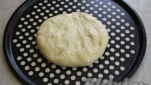 Пицца с опятами