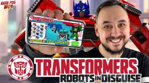 ПАПА РОБ ИГРАЕТ В TRANSFORMERS: ROBOTS IN DISGUISE! ТРАНСФОРМЕРЫ: АВТОБОТЫ VS ДЕСЕПТИКОНЫ!