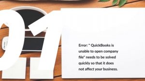 QuickBooks Unable To Open Company File 