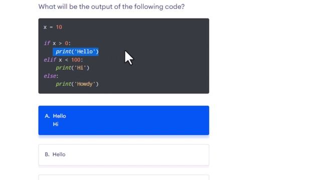 Elif Statement  in Python