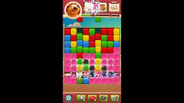 Toon Blast Level 64 ⭐⭐ 2021 - Match 3 Puzzle Games NO BOOSTERS ? Android Gameplay #64 ✅