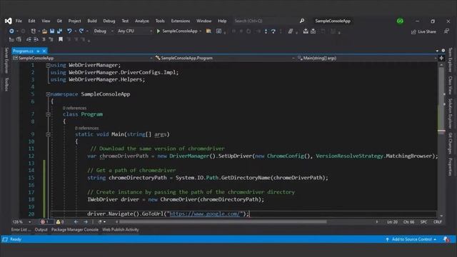 Getting the Same Version of Chrome Browser and ChromeDriver - Selenium with C# .NET смотреть онлайн