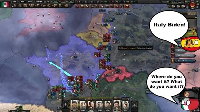 Axis United Front - Hoi4 MP In A Nutshell смотреть онлайн