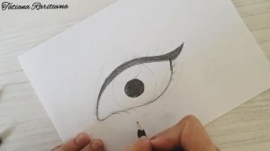 Рисую глаз_/ Как нарисовать глаз???// TR