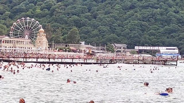 14 августа на Лечебном пляже Архипо-Осиповки смотреть онлайн