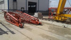 Сборка гусеничного крана Liebherr  LR 1750/2