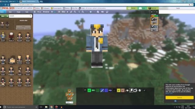 COMO FAZER SKIN PARA MINECRAFT - COLOCAR GORRO BONÉ ÓCULOS CABELO FONE FARDA ( AVANÇADO E FÁCIL ) смотреть онлайн