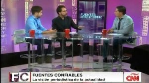 Participación en Fuentes Confiables con Fernando del Rincón en CNN en Español