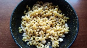 Макароны с плавленым сыром и куриным филе