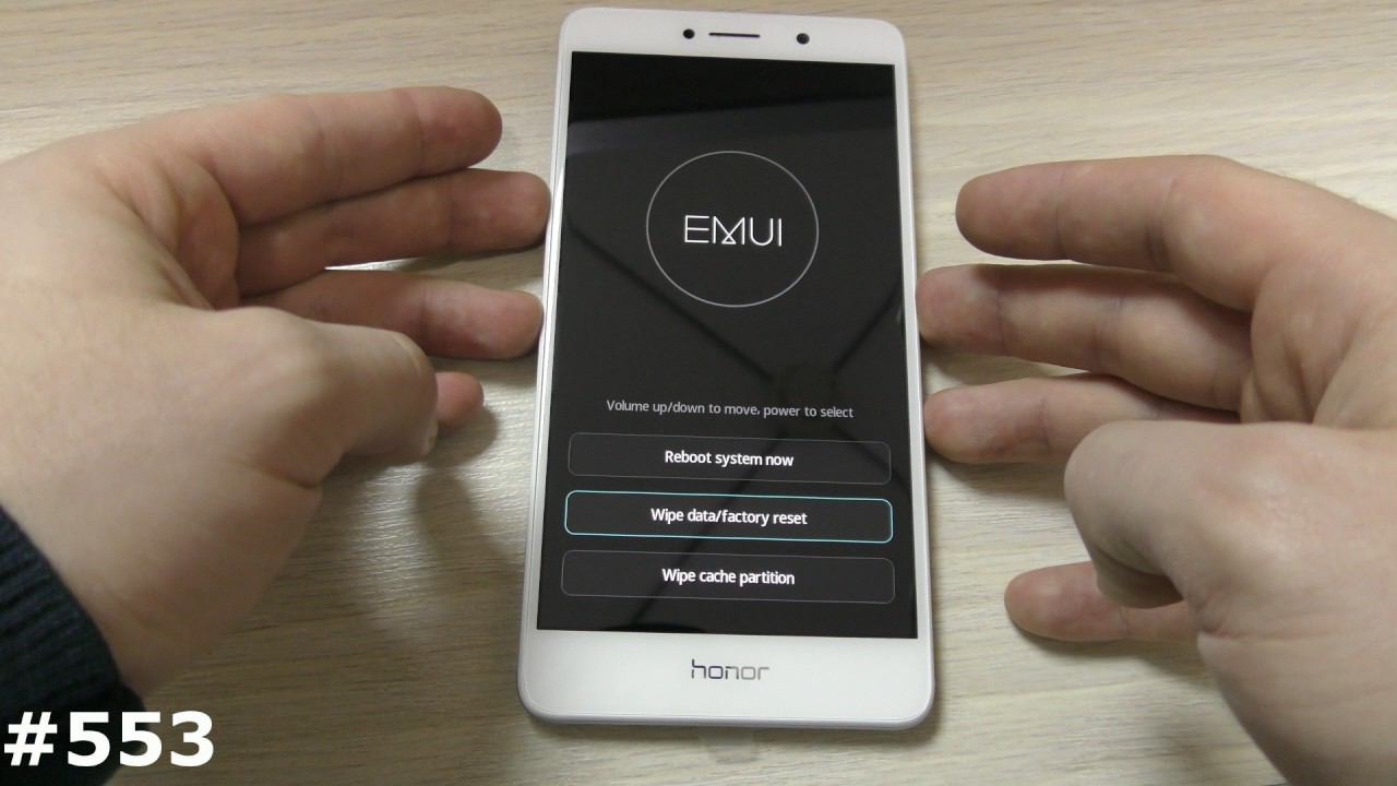 Сброс настроек Huawei Honor 6X (Hard Reset Huawei Honor 6X BLN-L21) смотреть онлайн