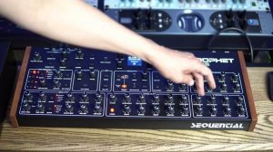 Обзор Sequential Prophet REV2 : 8-ми голосный полифонический синтезатор