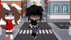 Ночь на ладони... #руня #майнкрафт #пуф #гачаклуб #гача