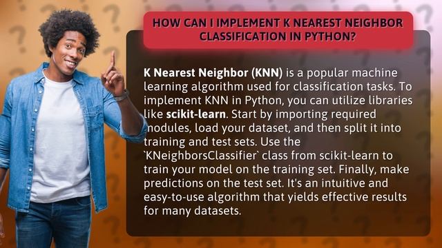 How Can I Implement K Nearest Neighbor Classification in Python? смотреть онлайн