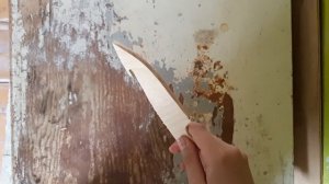 Как сделать охотнечий нож из дерева своими руками?DIY