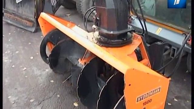 Выставка действующей снегоуборочной техники