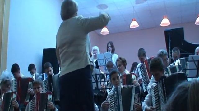 Ю. Роса у складі оркестру баяністів "Пірати Карибського моря" смотреть онлайн