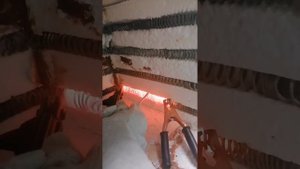 Правка спиралей в муфельной печи для обжига керамики