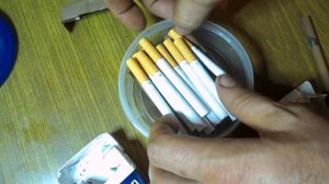 обычная пачка  сигарет = сами меняем аромат  табака