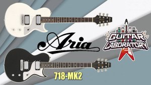 Электрогитара Aria Pro II 718-mk2 Brooklyn - удобный Лес Пол