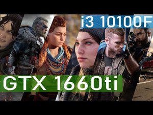 i3 10100f +16GB + GTX1660Ti Zotac в Outriders и еще 7 игр