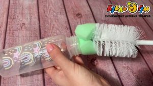 Щетка baboo для бутылочек и сосок