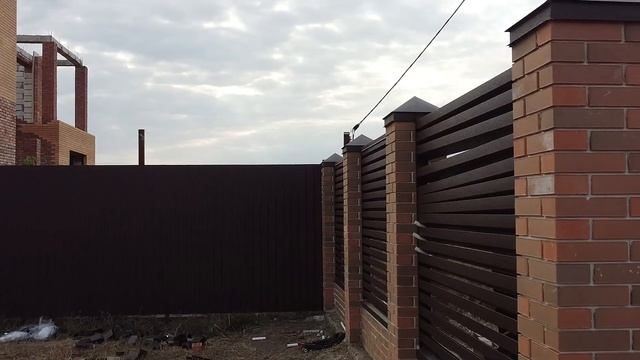 Монтаж забора жалюзи Rancho (Ранчо) смотреть онлайн