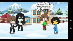 Meet Frisk and Chara | #2 Undertale x Creepy pasta Comic (Gachaverse)