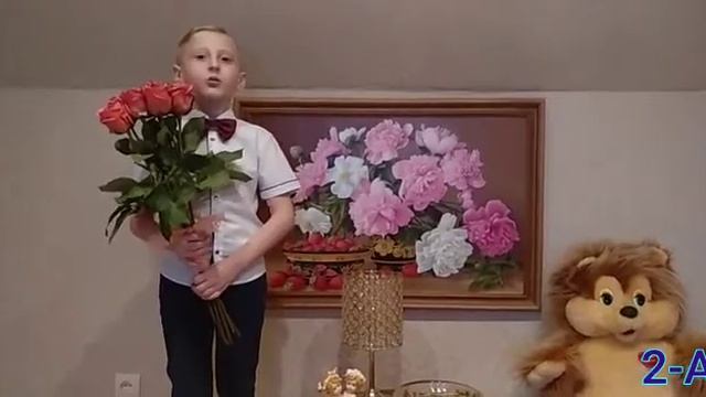 Поздравление от мальчиков с 8 Марта.Школа 93.Донецк.2-А. смотреть онлайн